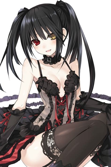 Unlike most spirits who are shy and/or bashful, she is openly easy going. Date A Live.Kurumi Tokisaki iPhone 4 wallpaper.640×960 (5 ...