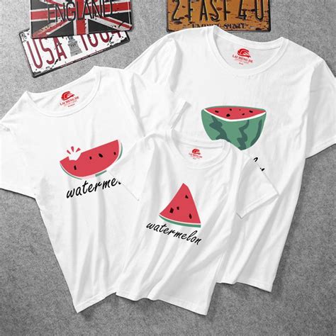 Maybe you would like to learn more about one of these? Matching Family Prints Watermelon T-shirts | Watermelon ...