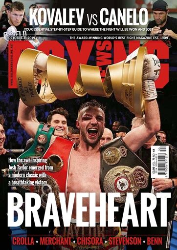 Buy boxing news magazines and get the best deals at the lowest prices on ebay! Boxing News Magazine - 29-Oct Subscriptions | Pocketmags