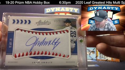 Blowout cards is your one stop shop for all sports cards! 2020 Absolute Baseball Card 10 Box Case Break #2 Sports ...