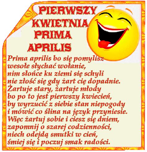 Najśmieszniejsze żarty na prima aprilis zamieszczamy poniżej. Usmiechnij sie: Animowane gify i obrazki na prima aprilis ...