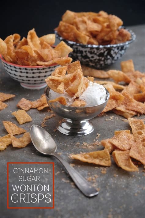 Appetizers, snacks, breakfast, and dessert can all be created with the thin sheets of dough. 10 Best Cinnamon Dessert Wontons Recipes