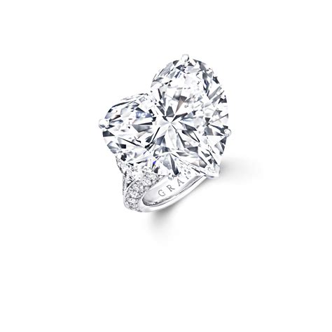 Heart Shape Diamond Ring | Graff | Heart shaped diamond ring, Heart shaped diamond, High jewelry ...