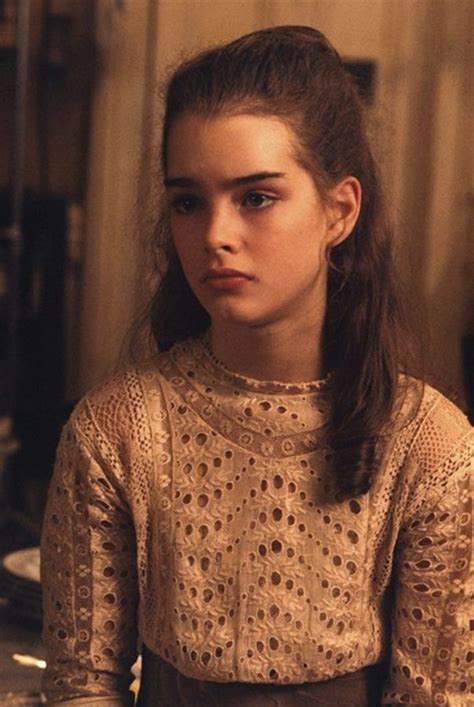 Louis malle saw these photographs of the then unknown child model and cast her in pretty baby. paperspots: Brooke Shields in Pretty Baby (1978) (With ...