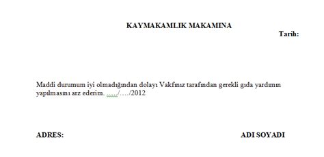 Check spelling or type a new query. Kaymakamlığa Gıda Yardım Dilekçe Örneği | Hazır Dilekceler