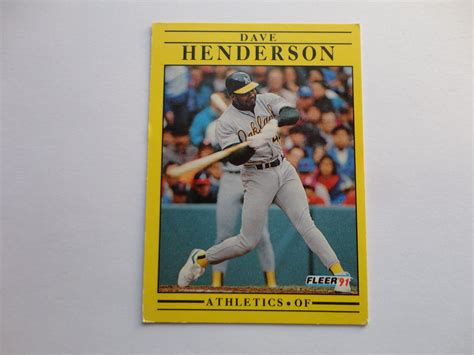 The prices shown are the lowest prices available for michael jordan no line on back the last time we updated. Dave Handerson Fleer 91 Baseball Collection Card. | Sports ...