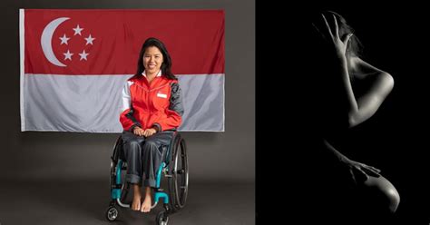 Gold medallist singapore's yip pin xiu celebrates with a national flag after the women's 100m backstroke swimming event during the tokyo . S'pore needs national guidelines to address sexual ...