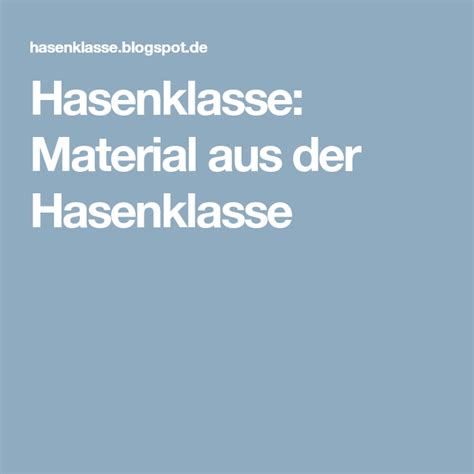 Nutzen sie dazu die wiederholungszellen und drucken sie bei langen listen. Hasenklasse: Material aus der Hasenklasse | Erste klasse ...