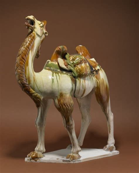 This earthenware camel, found in a tang dynasty tomb in northern china, would have been buried with the deceased as a symbol of their wealth and power in the afterlife. a scrapbook of noir: Tang burial wares - the sancai camel ...