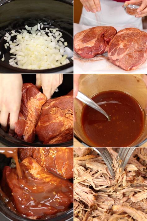 This recipe pairs fresh summer plums with lean 'our sky has fallen apart': This pulled pork is fall-apart tender! BBQ slow cooker pulled pork is sweet, smoky and so juicy ...