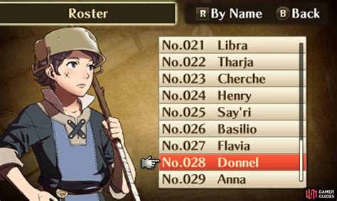 Of course, this is a fire emblem game, so you can rest assured he will eventually turn into an unstoppable monster. Donnel - Main Characters Part 1 - Character Guide | Fire Emblem: Awakening | Gamer Guides