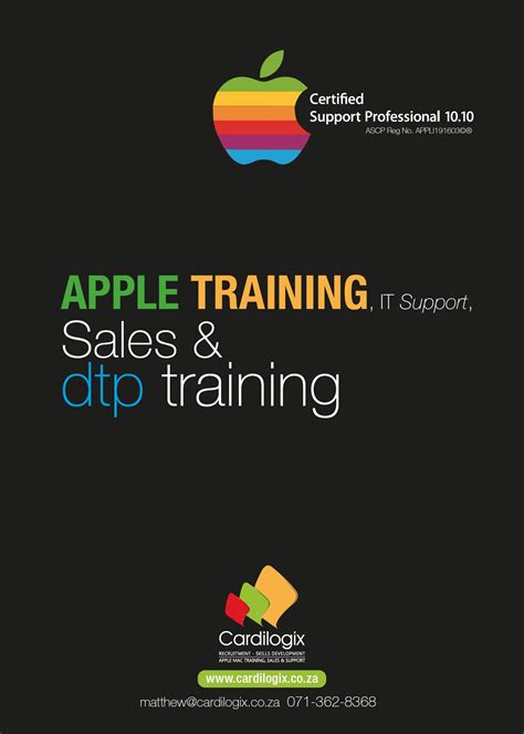 Certifications in the same industry as apple certified support professional (acsp), ranked by salary. Apple Certified Professional Support | Apple, Apple mac ...