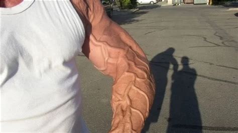 Once again, the main goal is decreasing the amount of space between your skin and muscle. how to get veins to pop out for beginners - YouTube
