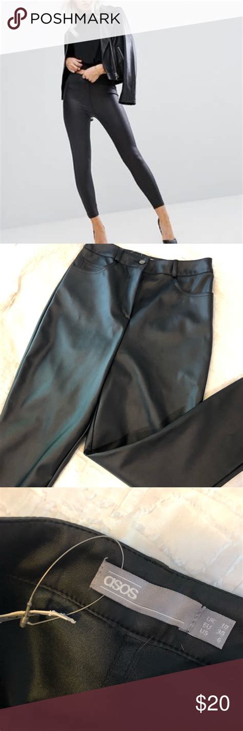 Maybe you would like to learn more about one of these? ASOS petite leather look leggings NWT | Asos petite ...