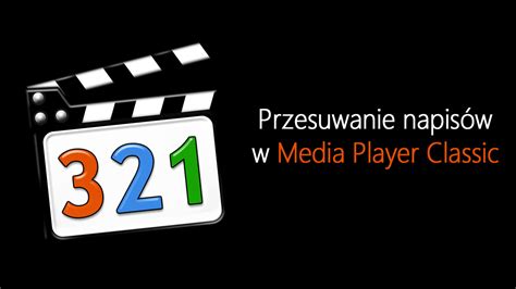 The standard variant comes with a few extras, and it's best for an average user. Jak przesuwać napisy w Media Player Classic