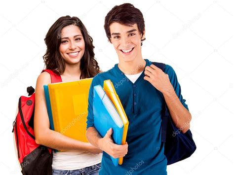 Cada estudiante es único, por ello analice consciente las habilidades que sus. Jóvenes estudiantes felices — Fotos de Stock © jolopes ...