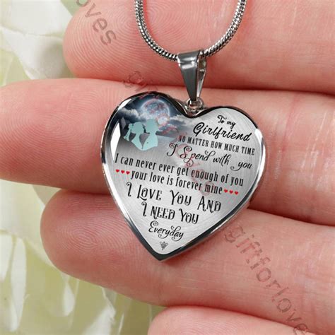 We did not find results for: To my girlfriend:luxury necklace for girlfriend,valentine ...