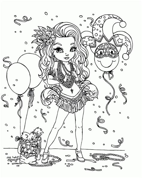 Online coloring > mardi gras > beads. Mardi Gras Mask Coloring Page - Coloring Home