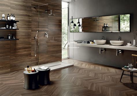 Home collections ambiances salle de bain imitation bois et parquet. Carrelage intérieur imitation bois naturel | Silk Wood ...