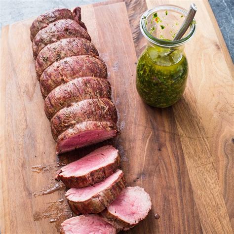 The tenderloin gets a nice crusty brown exterior, which adds delicious flavor and texture to an otherwise lean cut. Argentinian Chimichurri Sauce | Cook's Illustrated ...