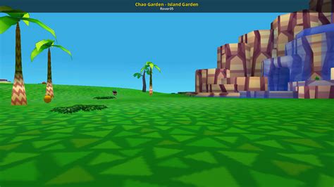 The fan game i've been working on sonic world have a very special announcement today: Chao Garden - Island Garden Sonic Adventure 2 Texture Mods