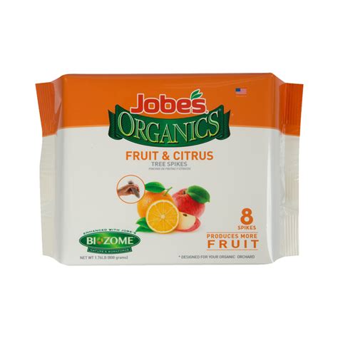 Most of our bare root fruit trees are only $29.99! Jobe's Organics Spikes for Fruit & Citrus Trees (With ...