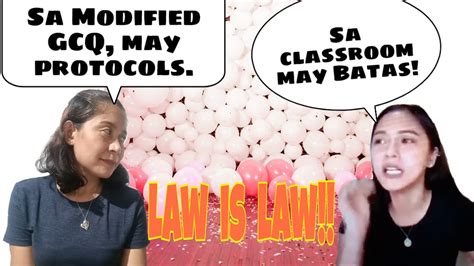 Priority and essential construction projects could resume. Classroom Law (Kim Chiu) vs General Community Quarantine ...