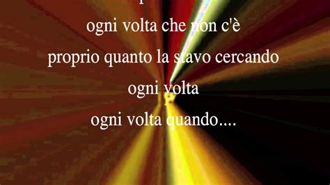 Lyrics © downtown music publishing. IL TESTO OGNI VOLTA VASCO ROSSI - YouTube