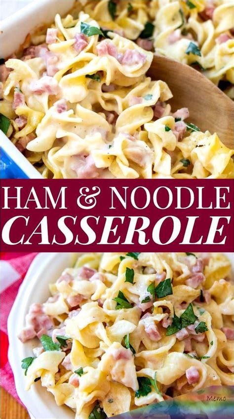 This is a great way to use leftover ham, chicken pork with cider leftover casserole. The best easy ham and noodle casserole recipe using egg noodles, delicious creamy sauce ...
