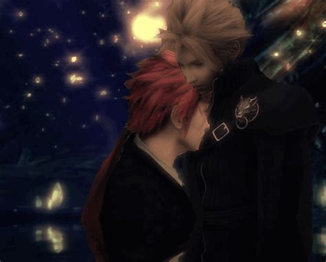 Find gifs with the latest and newest hashtags! Loving you gif Reno & Cloud | Love you gif, Final fantasy, Ff7