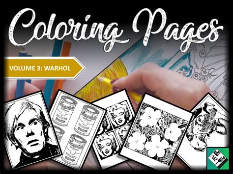 Free andy warhol coloring sheets. Pin by Art Ed Connection on COLORING! | Free art, Coloring ...