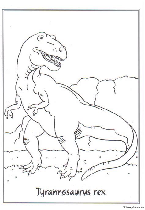 Use the up and down arrow keys to control the dinosaur. Geweldige Dinosaurussen Kleurplaten Downloaden Gratis ...