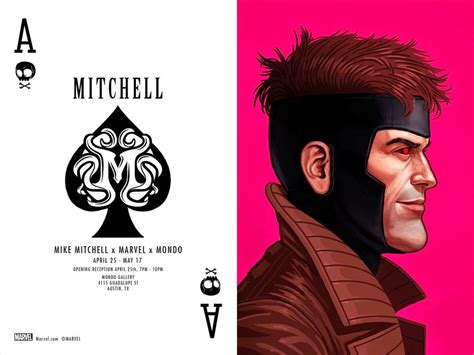 Si vous n'êtes pas familiers avec le travail de mike mitchell, sachez que c'est un scandale. GeekMatic!: Mike Mitchell + Marvel at Mondo Art Gallery!