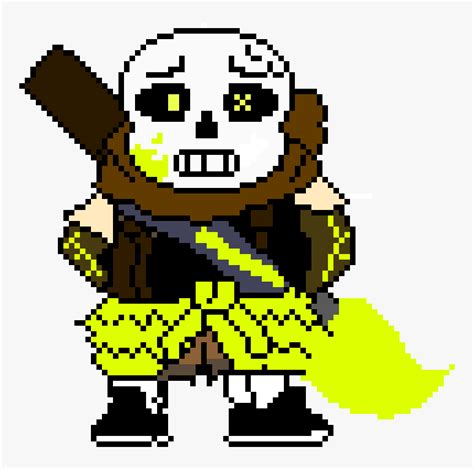 Scifell pov blushingskeletons 9 7. Ink Sans Head Sprite : Pixel Art Undertale Ink Sans Hd Png ...