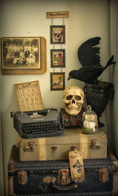The coffee table book is probably a more important part of home decor than you might realize. Creepy Object d'Art | 9 Vintage Halloween Decor Projects ...