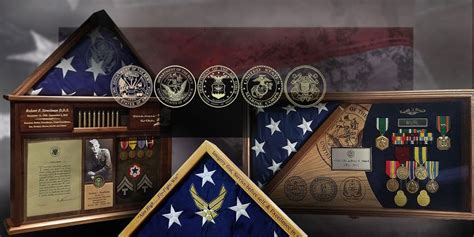 Flag display case military shadow box for 3x5 ft folded flag with certificate holder frame and felt lining for army navy air force veterans presentation flags badges medal and document mahogany finish. 18x24 shadow box with 4x6 corner flag frame in 2020 ...