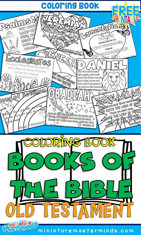 Bible old testament coloring page. Books Of The Old Testament Coloring Pages | Books of the ...