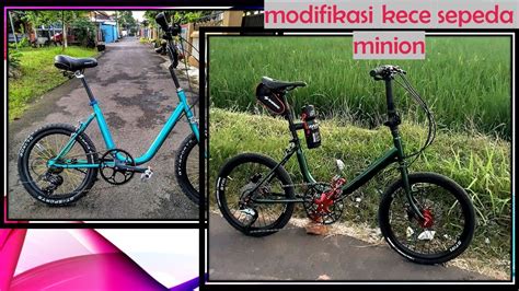 It is made from old bike and then they redesign the model. Mini Phoenix Jadul Sepeda Minion 20 - SEPEDAPUL