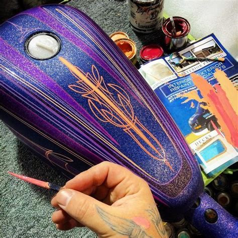There's life and then there's living free. Harley-Davidson XL Sportster post-2004 gas tank paint by ...