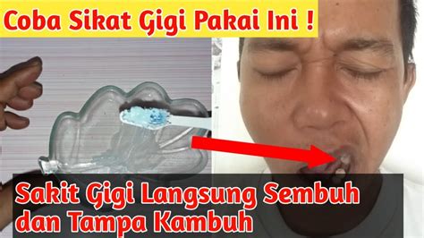 Obat sakit gigi alami paling ampuh dan tidak kambuh lagi bisa dengan mudah ditemukan di rumah kok! Obat Sakit Gigi Berlubang - YouTube