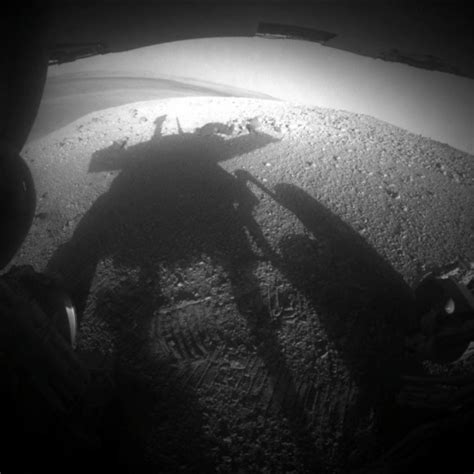 He looks human, but he has some key physiological differences. Mars rover shadow self-portrait | Today's Image | EarthSky