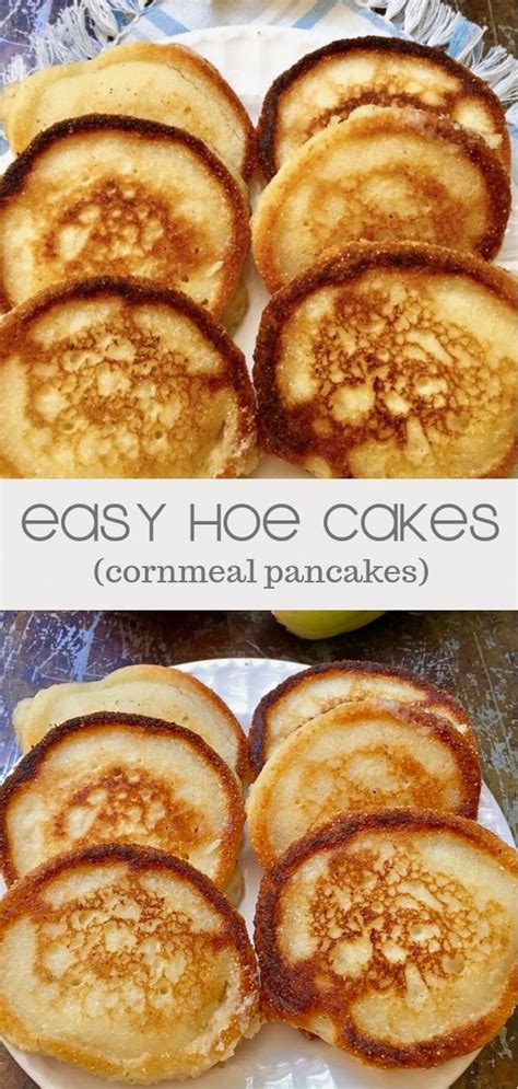 Here is an easy recipe for soft, moist and golden cornbread. Easy Hoecakes aka Fried Cornbread and Johnnycakes | Recipe in 2020 | Hoe cakes, Recipes ...