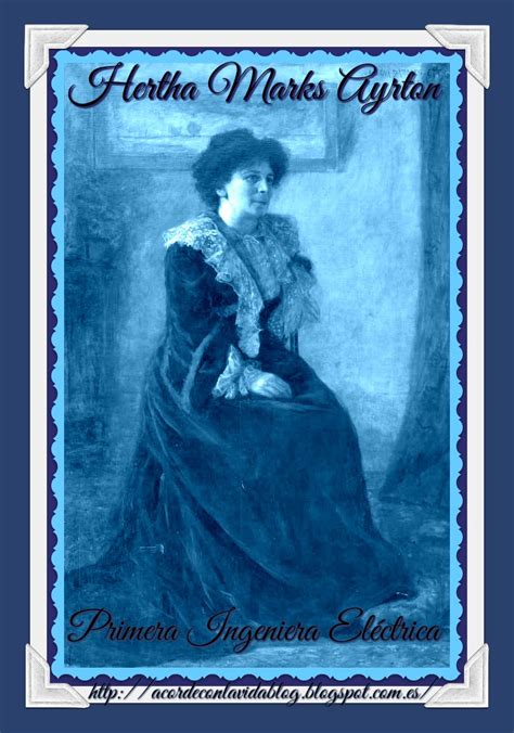 She changed her first name to hertha when she was a teenager. Acorde con la vida: "La Primera Ingeniera Eléctrica ...
