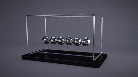 What better way to show this than to make a model of it. Blend Swap | Newton's cradle