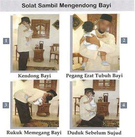 Sambil mengangkat tangan setinggi telinga atau sejajar bahu, lalu meletakkan tangan di atas pusar lagi. Kaedah Betul Cara Solat Sambil Dukung Bayi Mengikut Hukum ...