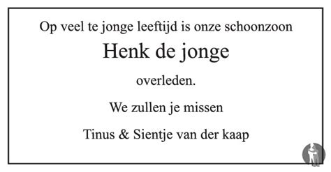 And the ladies of the massage and the cafeteria sing the woanskip! Henk de Jonge 14-11-2017 overlijdensbericht en ...