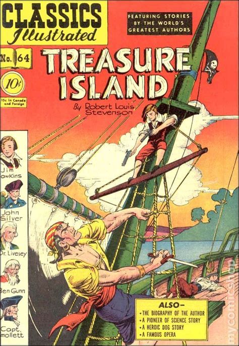 Created by albert kanter, the series began publication in 1941, and finished its run in 1971, producing 169 issues. Classics Illustrated 064 Treasure Island (1949) comic ...