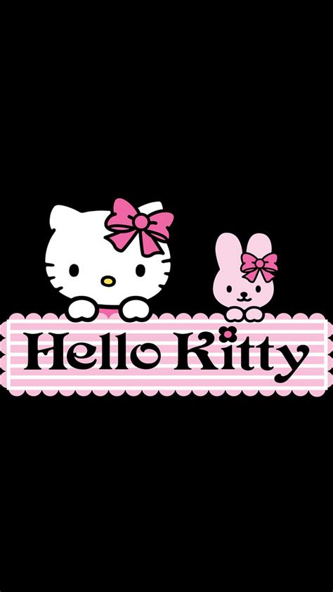 Made hello kitty walls for all. 20 Hello Kitty iPhone Wallpapers - WallpaperBoat