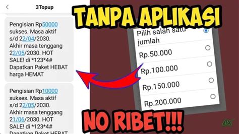 Mendapatkan pulsa via situs penyedia pulsa dinilai lebih efisien karena kamu tak perlu menyediakan kuota tunggu pulsa dikirim ke nomormu. MANTUL!!! CARA MENDAPATKAN PULSA GRATIS 2020 - YouTube