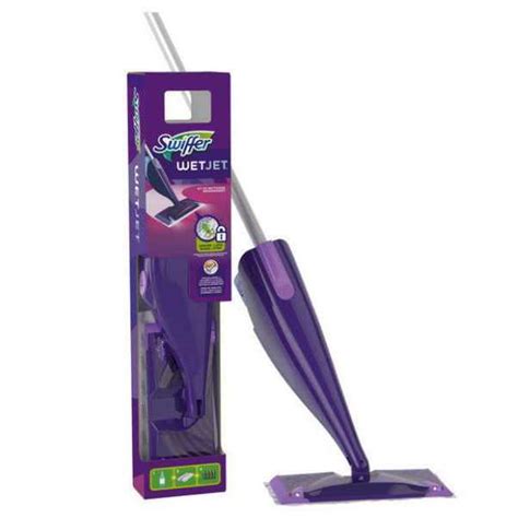 Achat balai swiffer à prix discount. Auchan : balai Swiffer Wetjet + 1 nettoyant + 5 lingettes ...